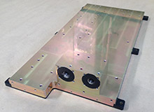 Custom Aluminum Chill Plate for the Defense Industry