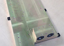 Custom Aluminum Chill Plate for the Defense Industry