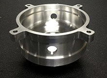 Custom 6061 Aluminum Manifold for the Semiconductor Industry